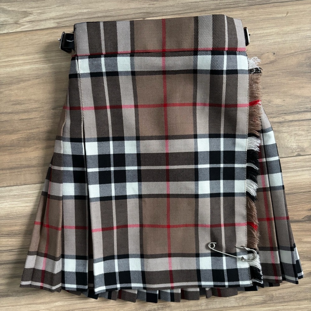 Girls’ Burberry Check Kilt